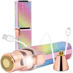 SYRFY 2 in 1 Rainbow Flowless Painless Face Hair Removal Machine for Women Personal Care Appliance Combo-image-77