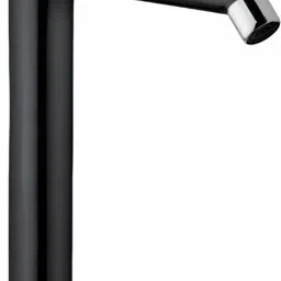 High neck Pillar cock, Black Table top tap 12 inch Tall Body | Black table top faucet Pillar Tap Faucet-picture-14