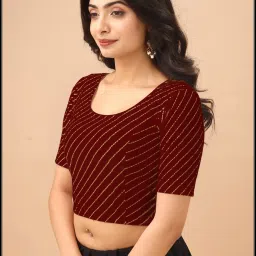 Round Neck Women Blouse-image-45