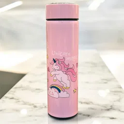 maa laxmi kripa Insulated Unicorn Water Bottle With LCD Temperature Display 500 ml Bottle image 4