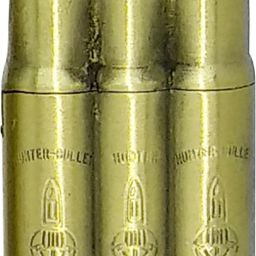 Mini Hunter Bullet Shape Pocket Size Jet Flame Cigarette Cigar Lighter | Windproof, Butane Gas, Refillable Butane Gas Pocket Lighter-8