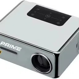 Prime Projector [2024 Smart AI Auto Focus/Keystone] Prime Master PS-550 12.O Android True 4K (15000 lm / 2 Speaker / Wireless / Remote Controller) Portable Projector image 4