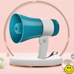 Handheld Megaphone with Siren, Microphone & Rechargeable for Outdoor EventsB60 Megaphone Portable Megaphone Siren Loudspeaker Function &Long Battery BackupI60 Outdoor PA System-21