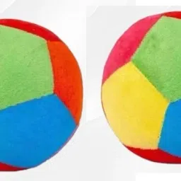 Combo Set Of 2 Rattle Ball Soft Toy- 5 cm-3