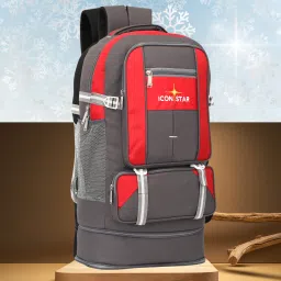 Premium Trekking|Travel|Hiking Bag with Expandabel|Waterproof Multi Compartment Rucksack - 60 L-image-91