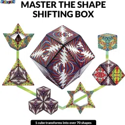 kidology Magic Cube Shape Shifting Puzzle Magnetic Cube Transforms Shapes Over 70 Types image 4