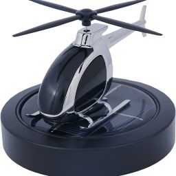 Combat Helicopter Rotating Car Solar Perfume Air freshener (Black)) Combat Helicopter Car Fragrance Solar Perfume Freshener For Car Dashboard Air Purifier-image-13