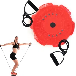 Tummy Twister With Toning Tube Waist Twisting Disc for Home Gym Exercise Workout Ab Exerciser-image-38