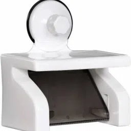 Waterproof Magic Sticker Toilet Paper Holder Self Adhesive Bathroom Toilet Tissue Paper Roll Holder Dispenser with Shelf Rack Plastic Toilet Paper Holder-image-32