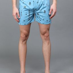 Urban Dog Men Printed Pure Cotton Boxers-image-17