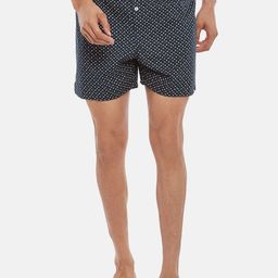 Ajile by Pantaloons Men Navy Blue & White Printed Pure Cotton Boxers-picture-17