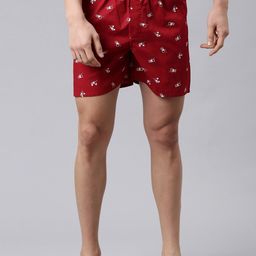 Metronaut Men Printed Pure Cotton Boxers-55