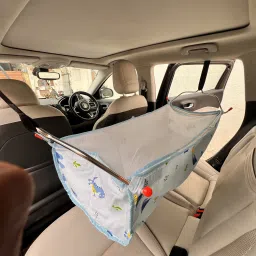 mysacart Car Cradle Hammock For 0 To 3 Year Baby Comfortable For Travel Comes In Full Set image 4