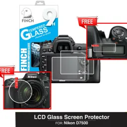 FINCH Edge To Edge Tempered Glass for NIKON D7500 DSLR CAMERA-image-41