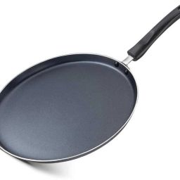 2.6 mm Aluminium Non-Stick Dosa Tawa, 250 mm, Multicolour, Medium Tawa 27 cm diameter with Lid-2