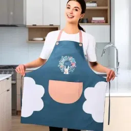 Polyester Home Use Apron - Free Size-8