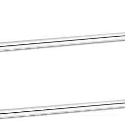 Towel Rod/Towel Bar for Bathroom (18 Inch - Chrome Finish) - Pack of 2 18 inch 2 Bar Towel Rod-image-22