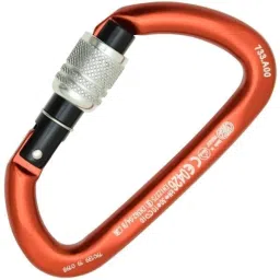 Guide Screw Sleeve - Red (110mm) Locking Carabiner-image-2