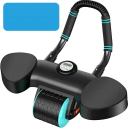 Automatic Rebound Abdominal Wheel Elbow Support,Core Workout Equipment for Ab Exerciser-5