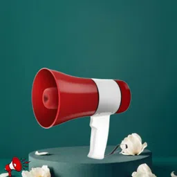 roar Handheld Megaphone with Siren, Microphone & Rechargeable for Outdoor EventsB434 Megaphone Portable Megaphone Siren Loudspeaker Function &Long Battery BackupG434 Outdoor PA System-picture-35
