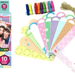 FUJIFILM Instax Mini Stained Glass Film With Rabbit Design Hanging Paper Bunting Film Roll-picture-42