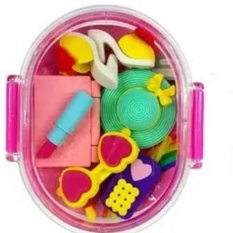 Collectible 3D Fancy Makeup Beauty Toy Eraser for Kids (Set of 1) Non-Toxic Eraser-22