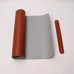 Dhvsam Mouse Pad with Wrist Support,PU Leather Mousepad for Laptop Computers Mac,Non Slip Rubber Base Memory Foam Wrist Rest Mouse Pads for Men Women,Home Work Office Non Slip Base Dual Sided Mousepad image 3