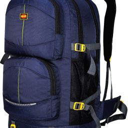 Hiking Mountaining Trekking Travel Bag pack & Rucksack- Blue-image-63