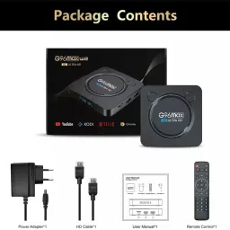Orlov Android 10 4GB RAM 32GB ROM Dual WiFi 2.4/5 Ghz BT 5 AMLOGIC S905W2 - Android v4.4 (KitKat), NITEL, AMLOGIC S905W2, 4 GB DDR3, 32 GB 10 Mini PC image 3