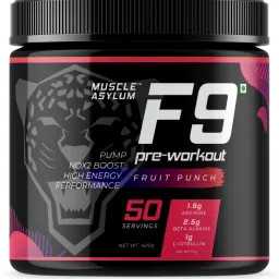 F9 Pre-Workout - 50 Servings BCAA-25