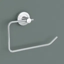 ‎Square Shape Towel Ring/ Napkin Holder/Hanger for bathroom Silver Towel Holder-41