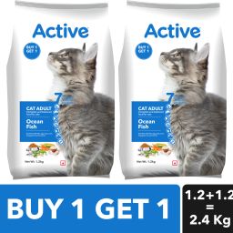 Buy 1 get 1 Ocean Fish 2.4 Kg Dry Adult Cat Food-picture-31