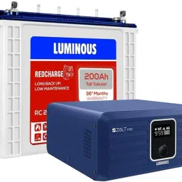 Zolt 1100 Pure Sine Wave Inverter with RC 25000 Tubular Inverter Battery-image-99