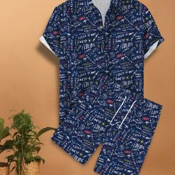 Shirt Regular Shorts Co-ords Set-image-16