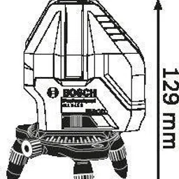 bosch Self Leveling Line Laser GLL 3-15 X Non-magnetic Engineer's Precision Level image 3