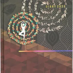 Yoga Print Hard Bound Executive Planner Organizer for personal/Office Diary 2025 A5 Notebook Ruled 365 Pages-21