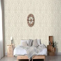 marshalls wallcoverings Time Beige PVC High Wash Resistant Wallpaper Roll-picture-10