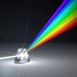 Glass Prism 38mm Pack of 1 Solid Prism-17