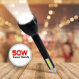 4 Mode Power Full USB Rechargeable Long Range Torch Up to 1Km with Reading light 12 hrs Torch Emergency Light-27