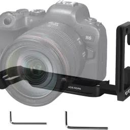 Axcess L-Bracket for Canon EOS R5 R6 L Plate Hand Grip, EOS R5 R6 Quick Release L Plate Bracket Holder for EOS R5 R6 Camera Rig-picture-12