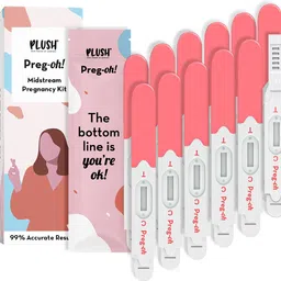 plush Preg Oh! Basic Pregnancy kits 3 Pcs each x Pack of 4 Pregnancy Test Kit-picture-18