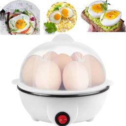 Egg Boiler Automatic Off 7 Egg Poacher for Steaming Electric egg boiler Eggs Egg Cooker-38