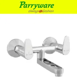 Uno Wall Mixer Non telephonic hot and cold water set of 1 pic 214 Wall Mixer Non Telephonic Wall Mixer Faucet-73