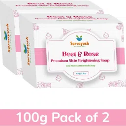 Beet & Rose Premium Skin Brightening Soap (2x100 g)-picture-17