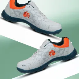DSC Belter Cricket Shoes, Size: 7UK/8US/41EU, Super Lightweight (Teal Blue) Cricket Shoes For Men-image-32