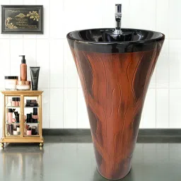 Wash Basin Pedestal|Damru Wash Basin|Wash Basin Hand Wash Stand| Pedestal wash basin|Full Pedestal Wash Basin|Wash Basin With Pedestal| Pedestal Basin-image-29
