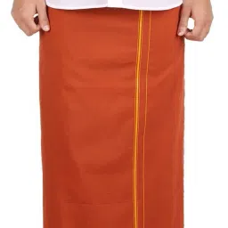 Prakasam Cotton Solid Men Dhoti-image-7