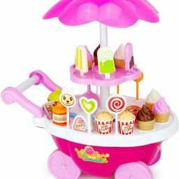 Luxury Sweet 39 pcs ice cream and candy cart sweet shop with for kids-picture-11