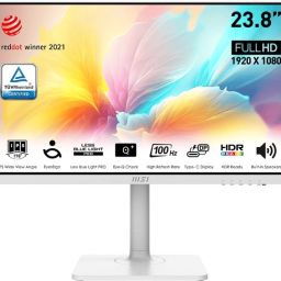 MSI 60.96 cm (24 inch) Full HD IPS Panel with Anti-Flicker Technology, Less Blue Light, HDR Ready Monitor (MD2412PW)-picture-24
