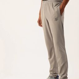 Men Solid Grey Track Pants-image-34